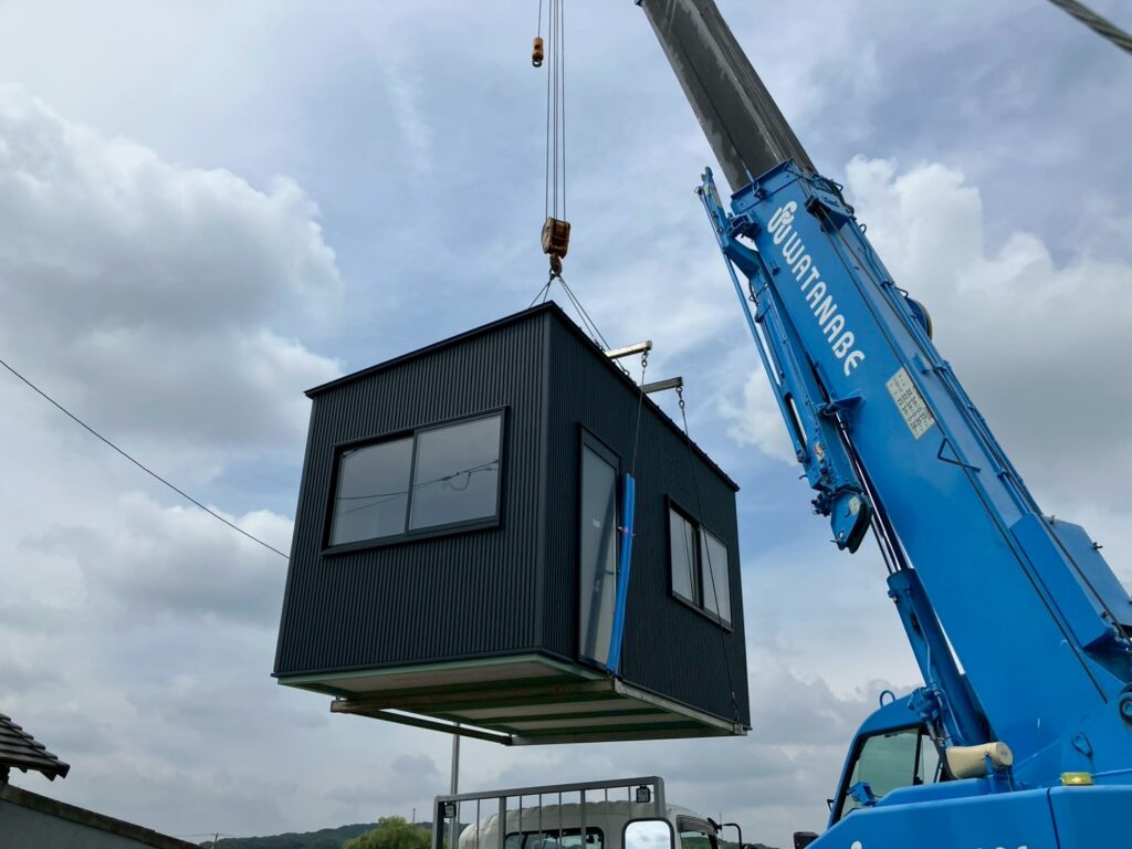 小屋移動