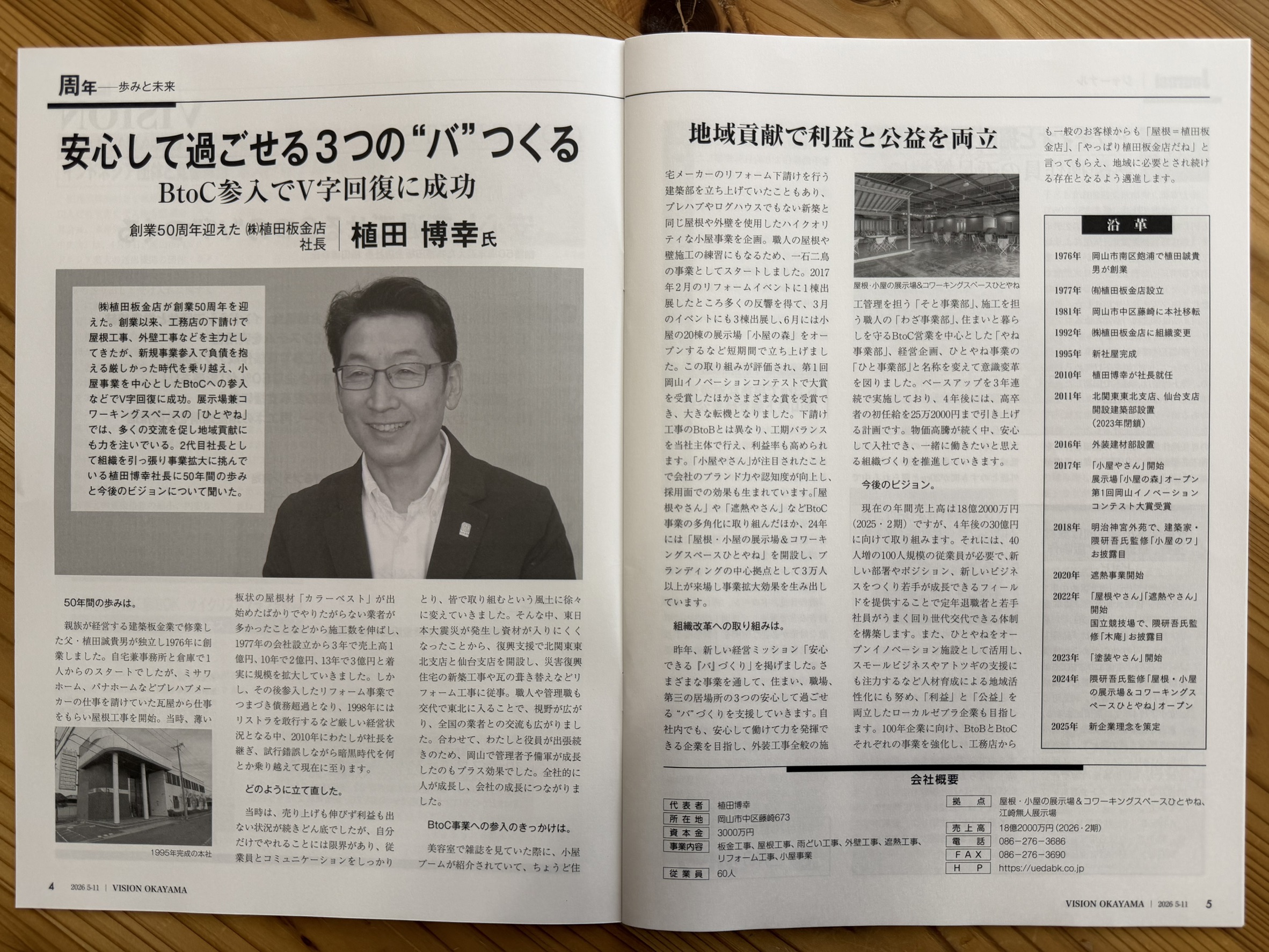 「VISION OKAYAMA」2026年5月21日号（No.2350）